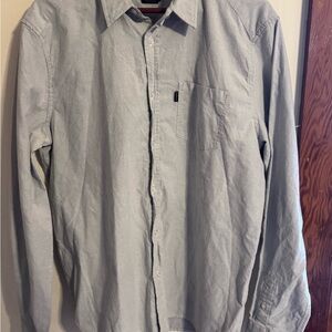 Oakley Light Gray Custom Fit Shirt